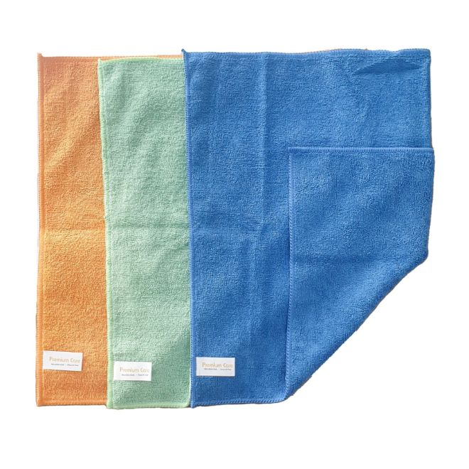 Premium Care Microfiber Cleaning Towel 40 x 40 - 3 PCS