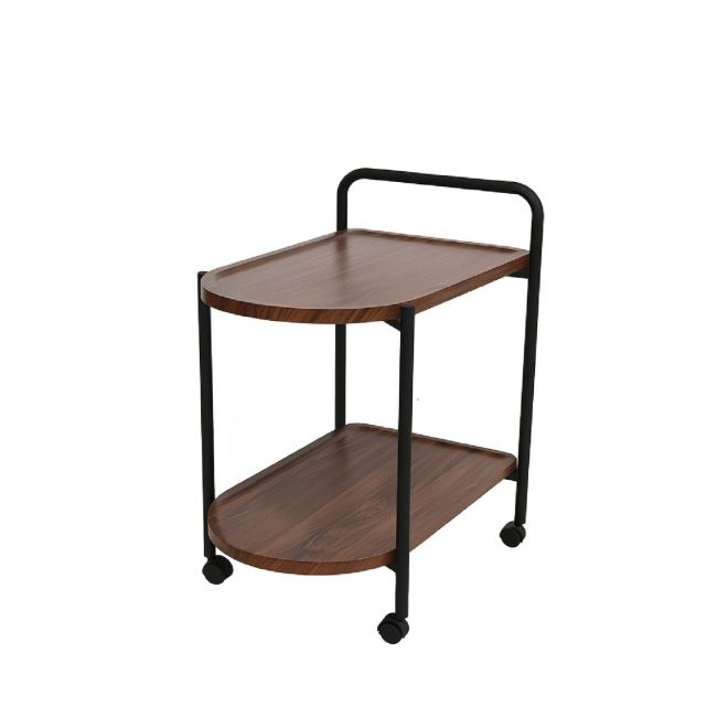 Side Table On Wheels Size 60*40*68Cm