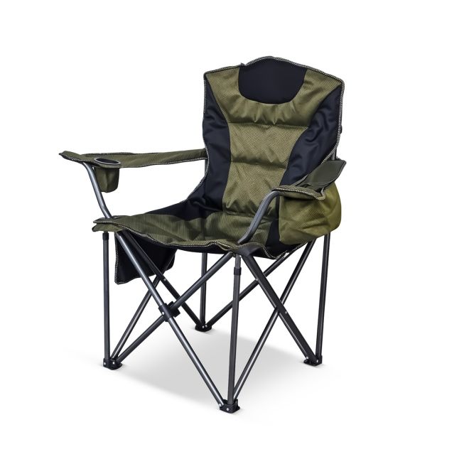 Foldable Steel Camping Chair Size 60*60*105 Cm
