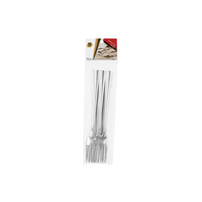 Stainless Steel Dining Forks – 12 Pcs