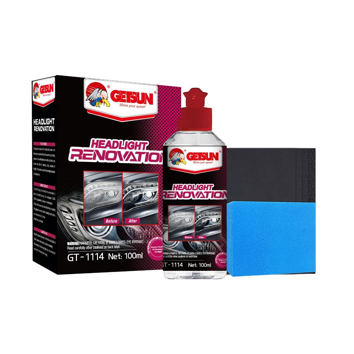 Getsun Headlight Repair 100 Ml