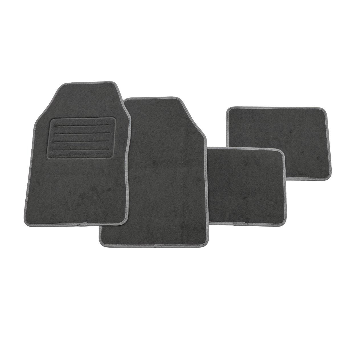 One Way Car Mat Set Of 4 PCS 359 Gray