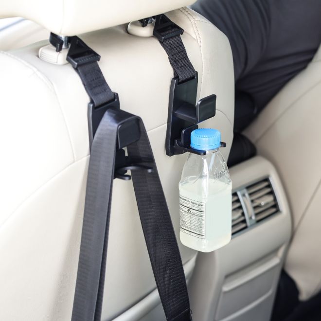 One Way Car Headrest Hook