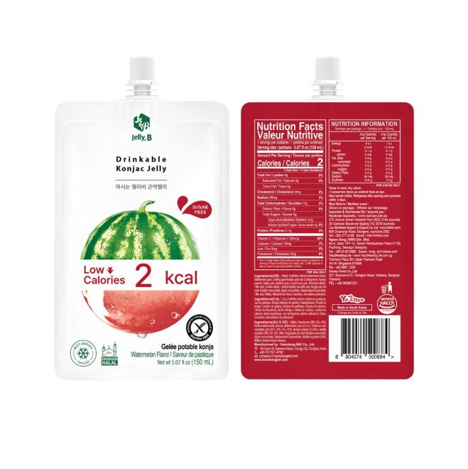 Drinkable Konjac Jelly