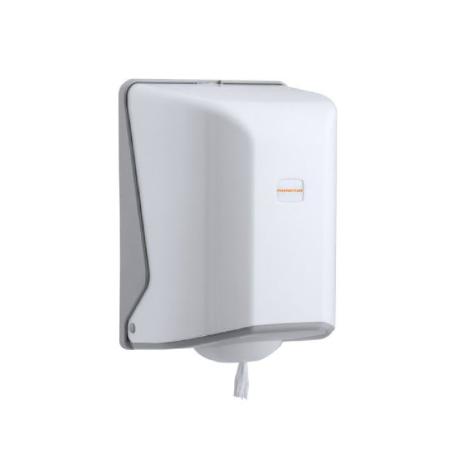 Premium Care Medium White Serrated Paper Dispenser