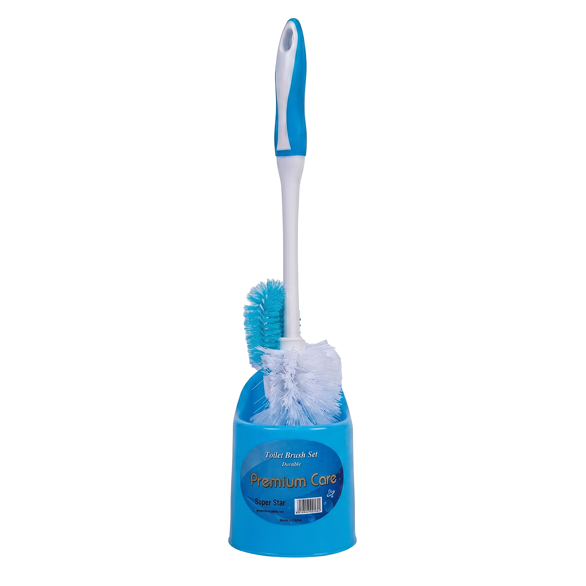 Premium Care Double Toilet Brush Set