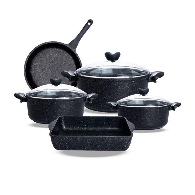 Thermo AD Granite Taj 8 PCS Gray