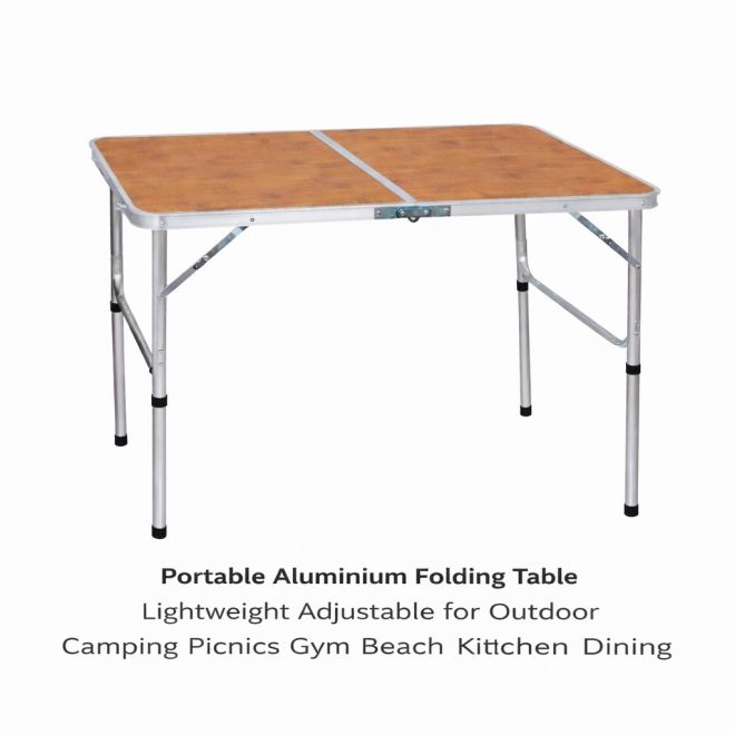 Aluminum Folding Table 60*90 Cm
