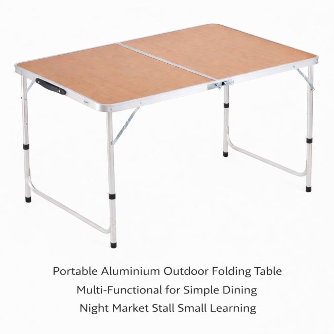 Aluminum Folding Table 60*120 Cm