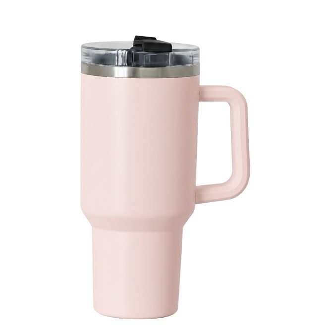 Stainless Steel Thermal Mug Pink