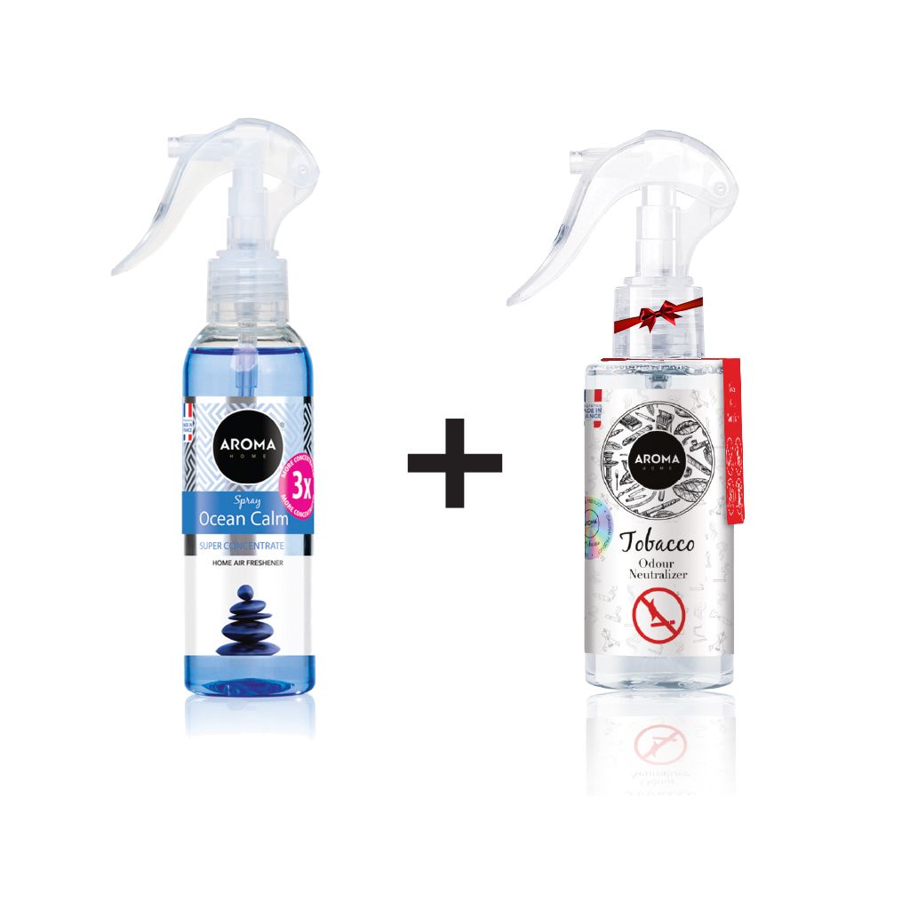 Aroma Home Ocean Calm 150ml + Free Tobacco Deodorant