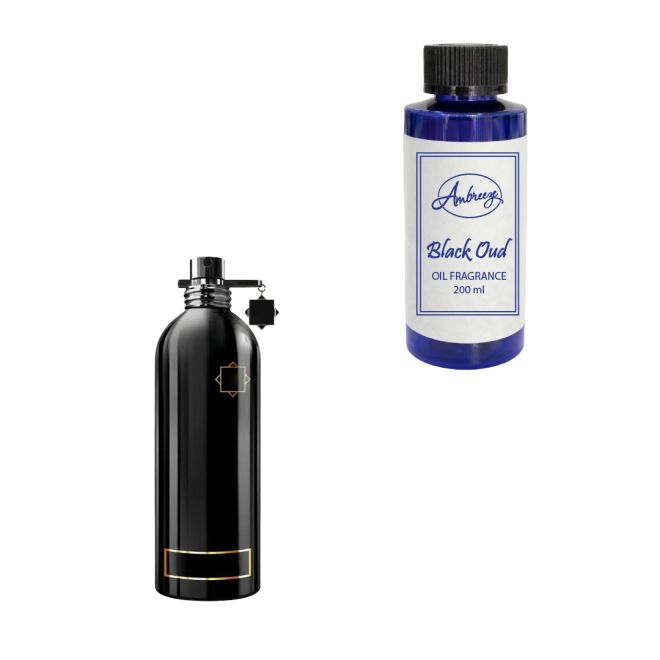 Ambreeze Essential Oil Diffuser Refill - Black Aoud 200 Ml