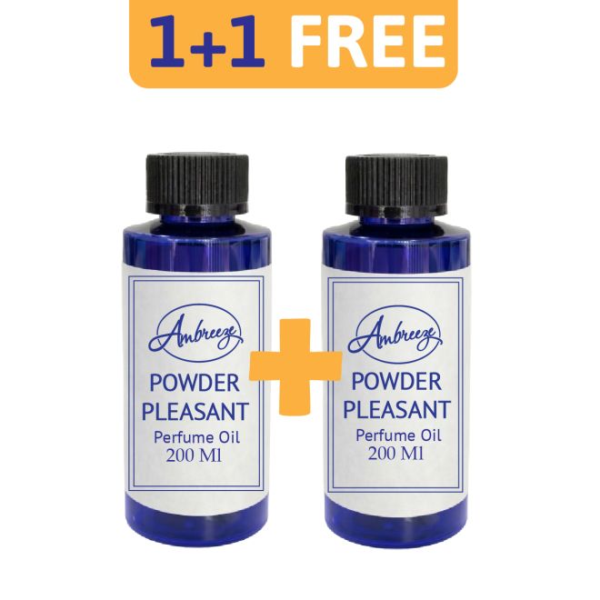 Ambreeze Essential Oil Diffuser Refill Powder Pleasant 200 Ml+200 Ml Free