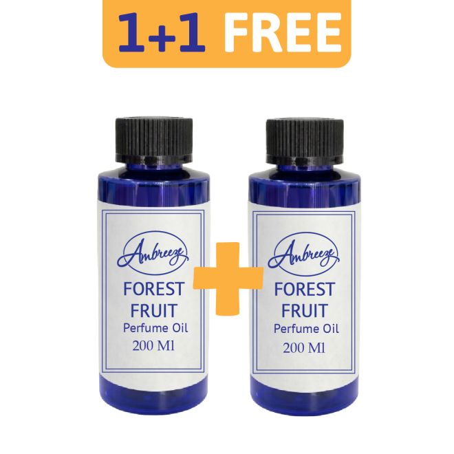 Ambreeze Essential Oil Diffuser Refill Froest Fruits 200 Ml+200 Ml Free