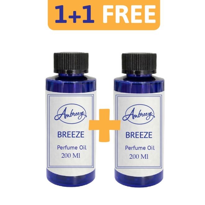 Ambreeze Essential Oil Diffuser Refill Rose Breeze 200 Ml+200 Ml Free