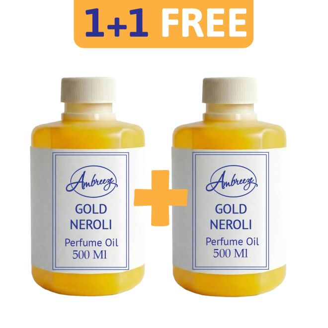 Ambreeze Essential Oil Diffuser Refill Gold Neroli 500 Ml+500 Ml Free