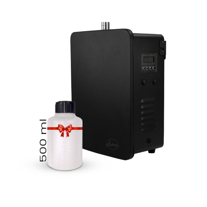 Essential Oil Diffuser Black Coverage 2000 m³ + 1*500 ml Free Perfume