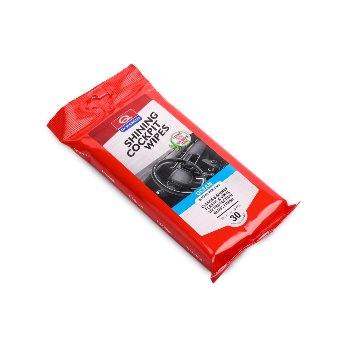 Titanium Cockpit Cleaning Wipes Ocean