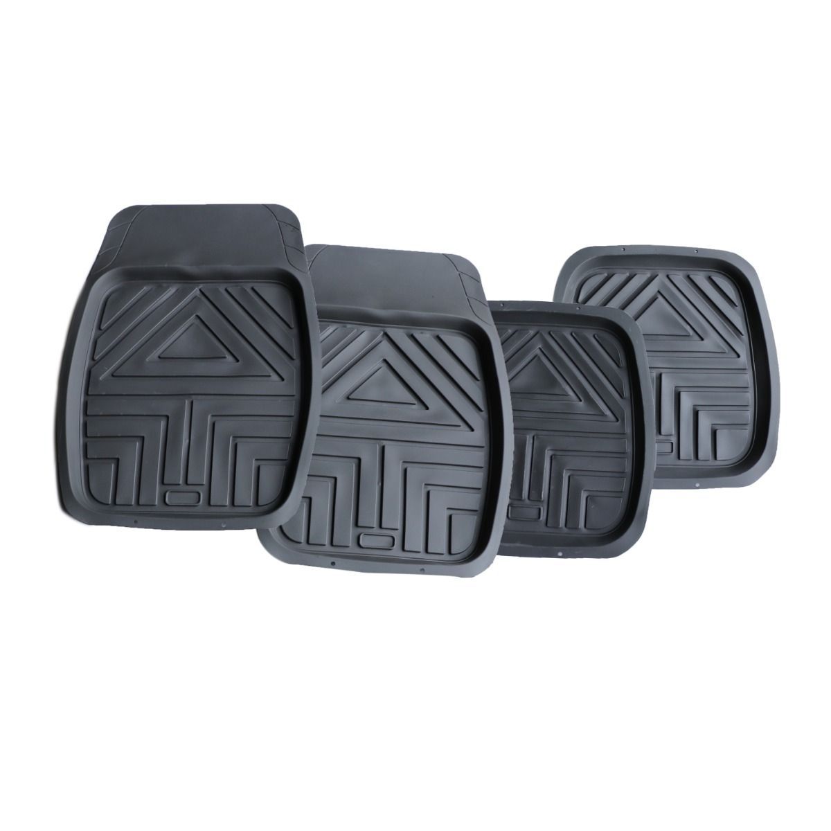 One Way Car Mat Set Of 4 PCS 934 Gray