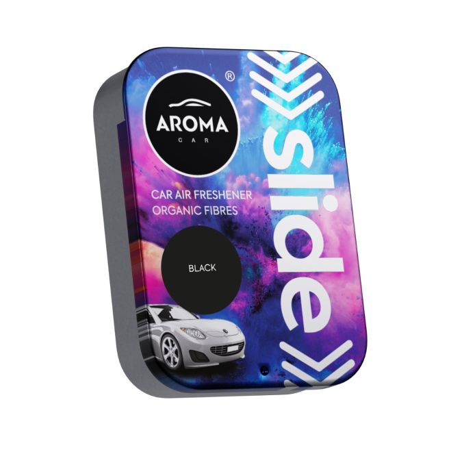 Aroma Car Air Freshener Slide 30 g Black
