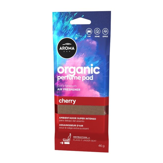 Aroma Car Air Freshener Organic Pad 46 g Cherry