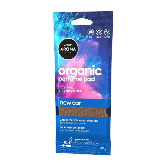 Aroma Car Air Freshener Organic Pad 46 g New Car