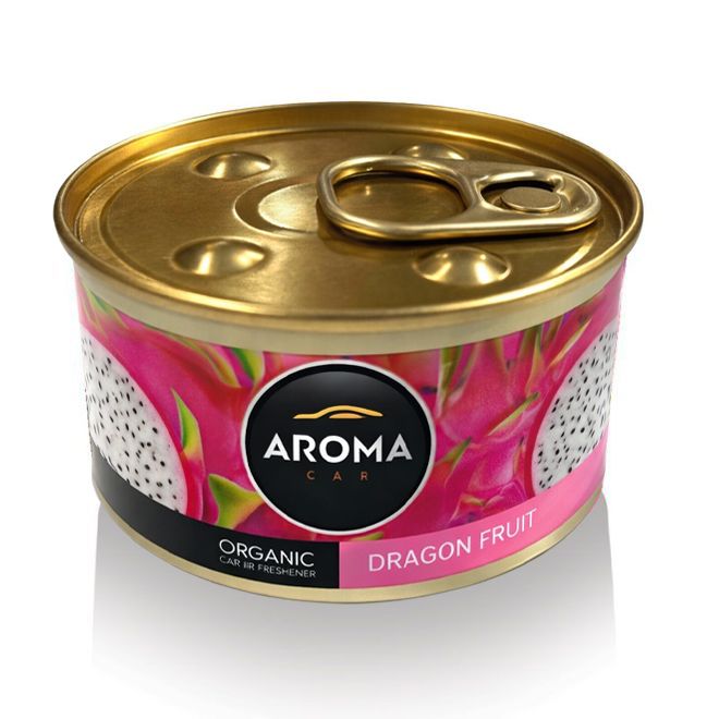 Aroma Car Air Freshener Organic Can 40 g Dragon Fruit