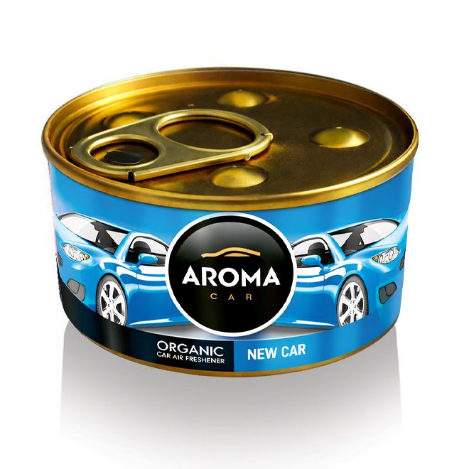 Aroma Car Air Freshener Organic Can 40 g New Car