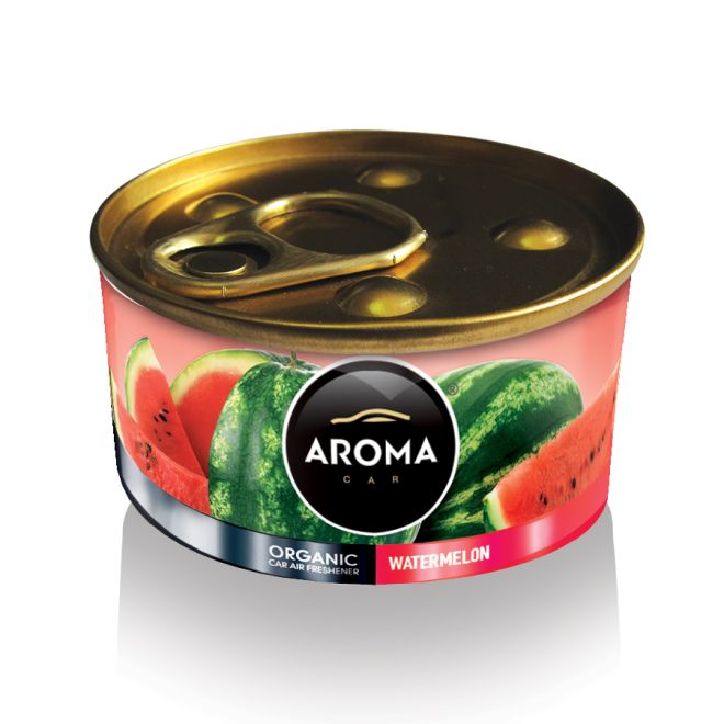 Aroma Car Air Freshener Organic Can 40 g Watermelon