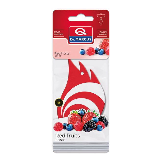 Dr. Marcus Car Air Freshener Sonic Red Fruits