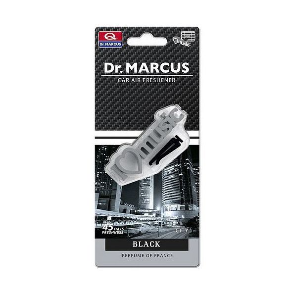 Dr. Marcus Car Air Freshener City Black