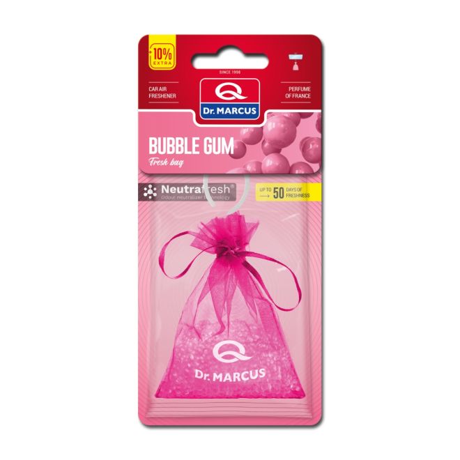 Dr. Marcus Car Air Freshener Fresh Bag Bubble Gum