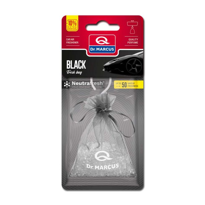 Dr. Marcus Car Air Freshener Fresh Bag Black