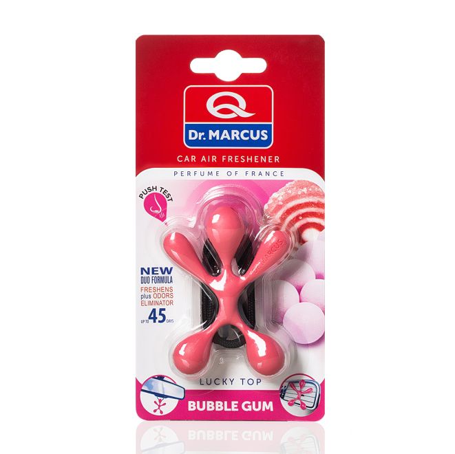 Dr. Marcus Car Air Freshener Lucky Top Bubble Gum