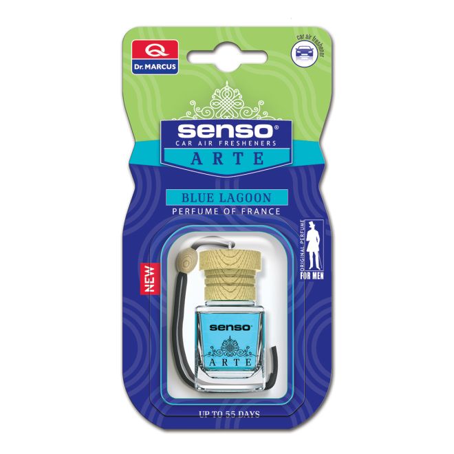 Dr. Marcus Car Air Freshener Senso Arte Blue Lagoon