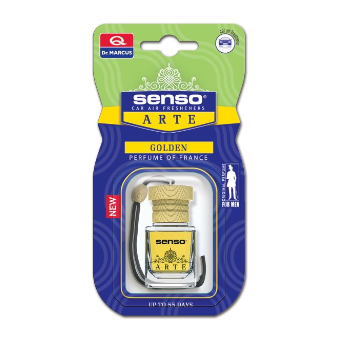 Dr. Marcus Car Air Freshener Senso Arte Golden