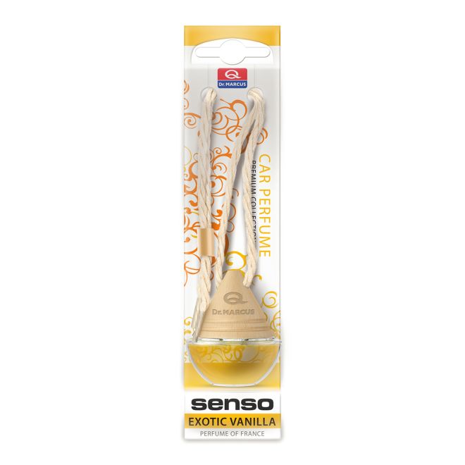 Dr. Marcus Car Air Freshener Senso Wood Exotic Vanilla