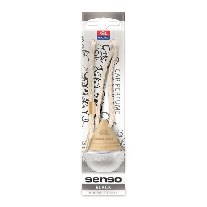 Dr. Marcus Car Air Freshener Senso Wood Black