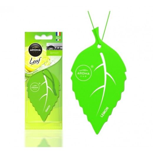 Aroma Car Air Freshener Leaf Lemon