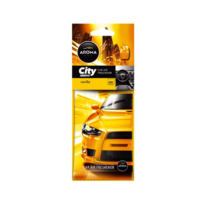 Aroma Car Fragrance Paper Scent Vanilla