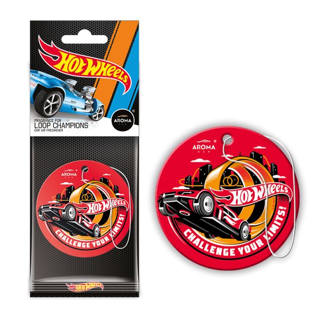 Aroma Car Air Freshener Hot Wheels Loop Champions Coffee