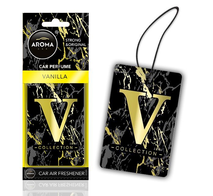 Aroma Car Air Freshener V Collection Vanilla