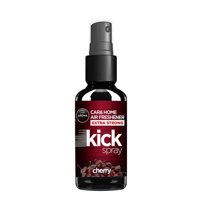 Aroma Car Air Freshener Kick Shot Spray 30 ml Cherry