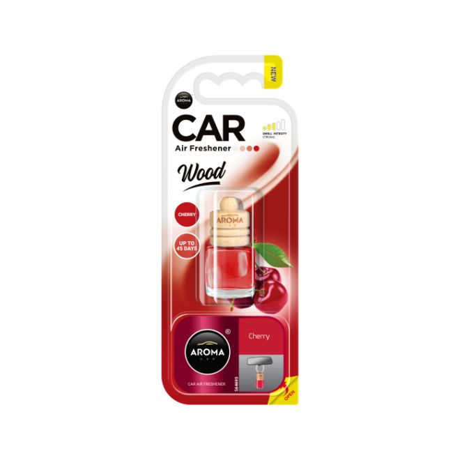 Aroma Car Air Freshener Wood Cherry