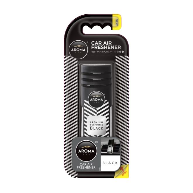 Aroma Prestige Vent Car Air Freshener 7ml Black