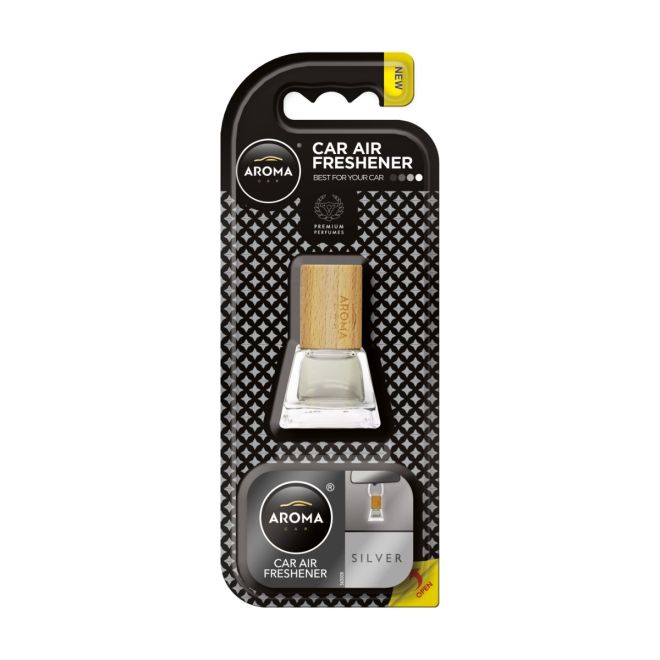 Aroma Car Prestige Wood Silver