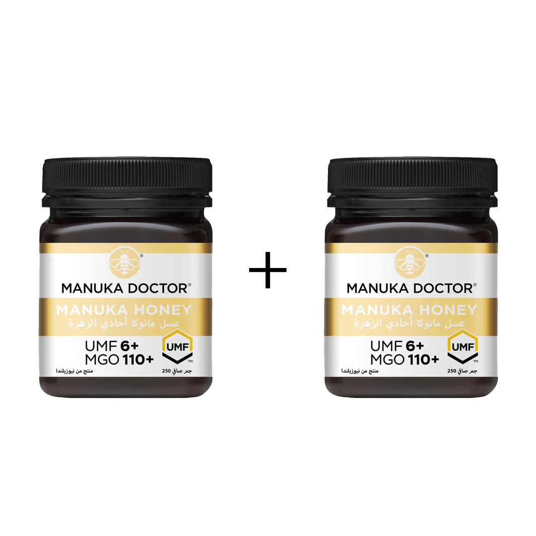 Manuka Doctor Honey (UMF+6 / MGO 110) 250 g + 1 Free Tablet